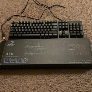 This is a mechanical gaming keyboard
